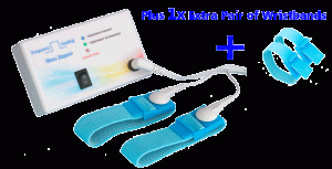 Frequency Therapy with Virus Zapper Including Extra Pair of Bands
